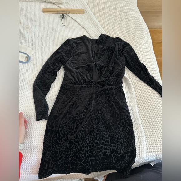 Velvet / Velour animal print dress - All Saints - Picture 2 of 3